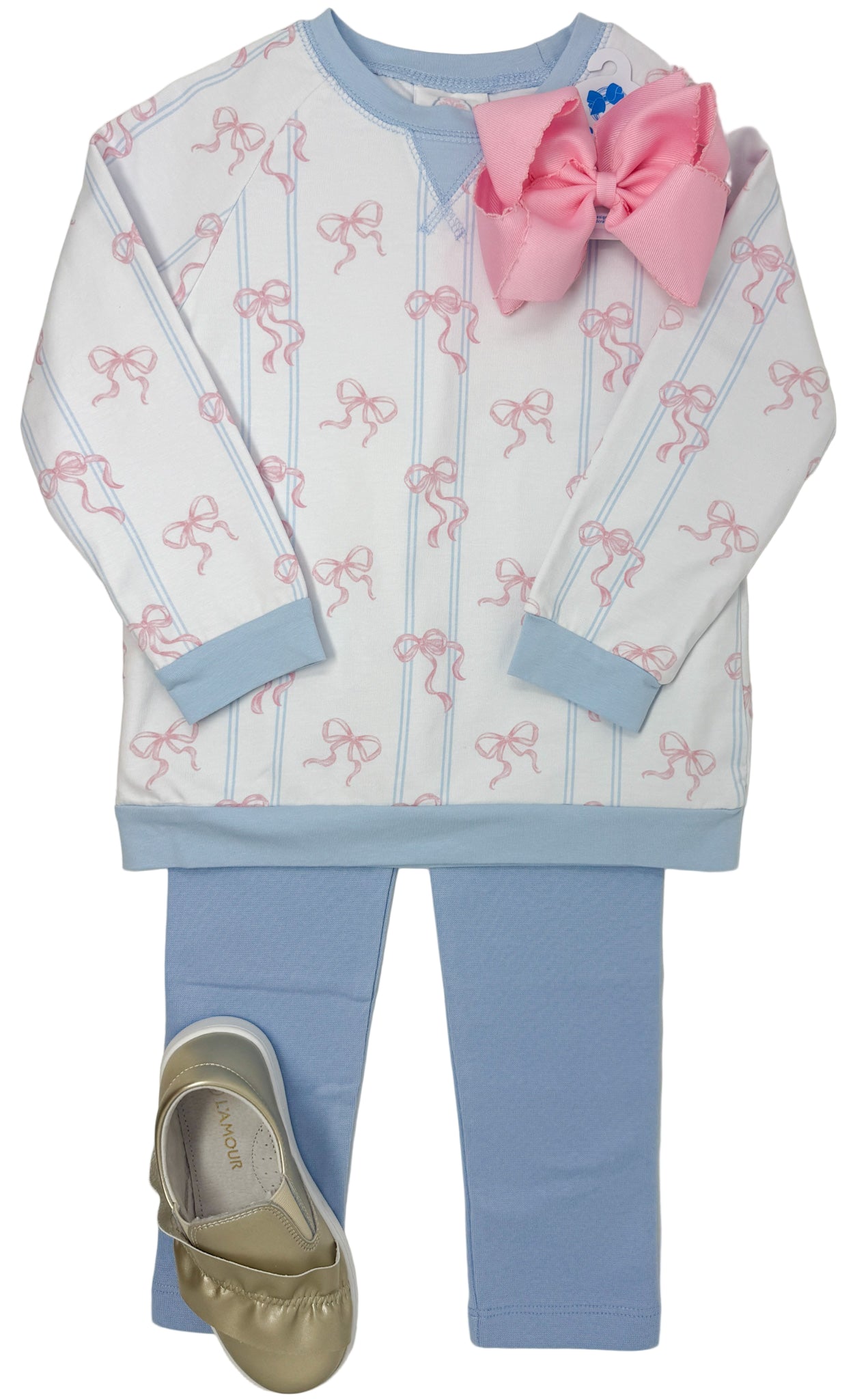 Bowtiful Girls Palmer Pullover Girls Sweaters + Sweatshirts Cypress Row