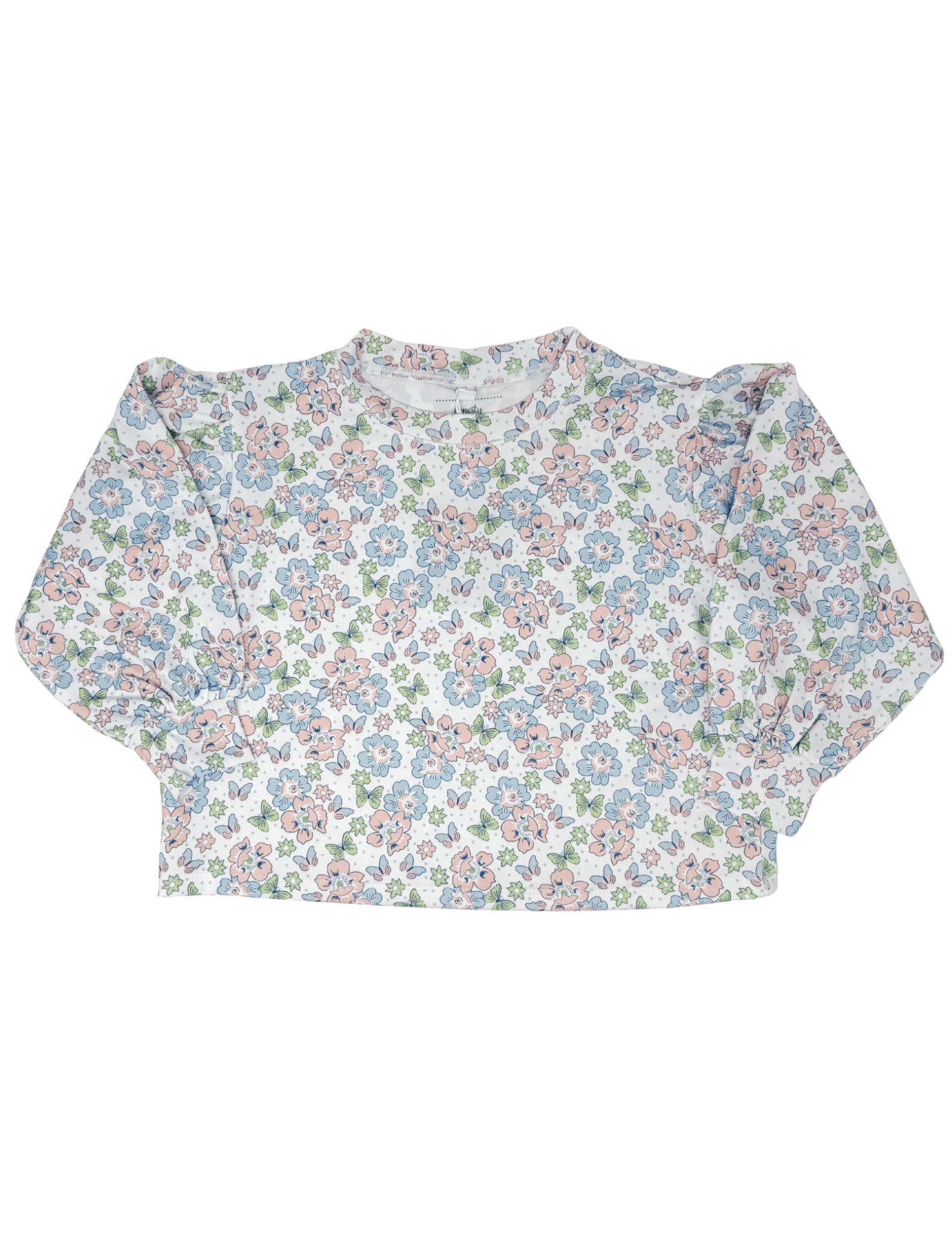 Box Athleisure Shirt - Butterfly/Floral Girls Tops + Tees Honesty