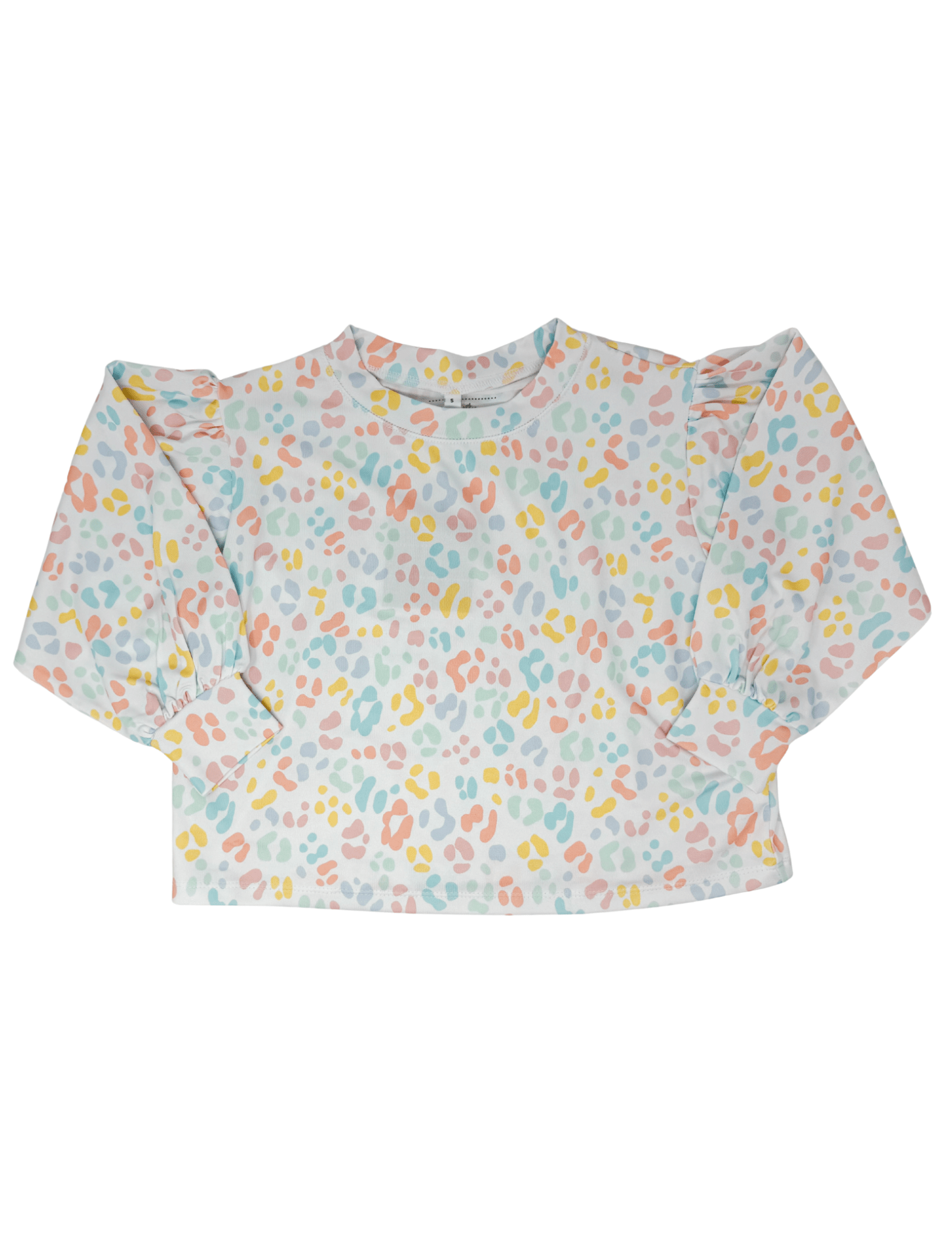 Box Athleisure Shirt - Multi Leopard Girls Tops + Tees Honesty