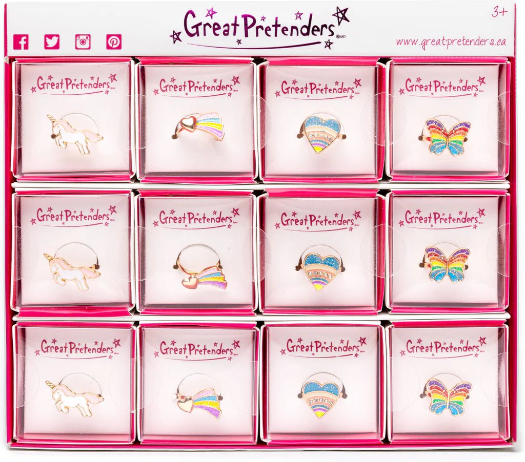 Boxed Rings Kids Jewelry Great Pretenders