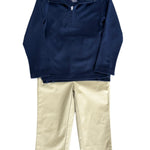 Boys Chino Pants - Khaki Boys Pants Pedal Kidswear