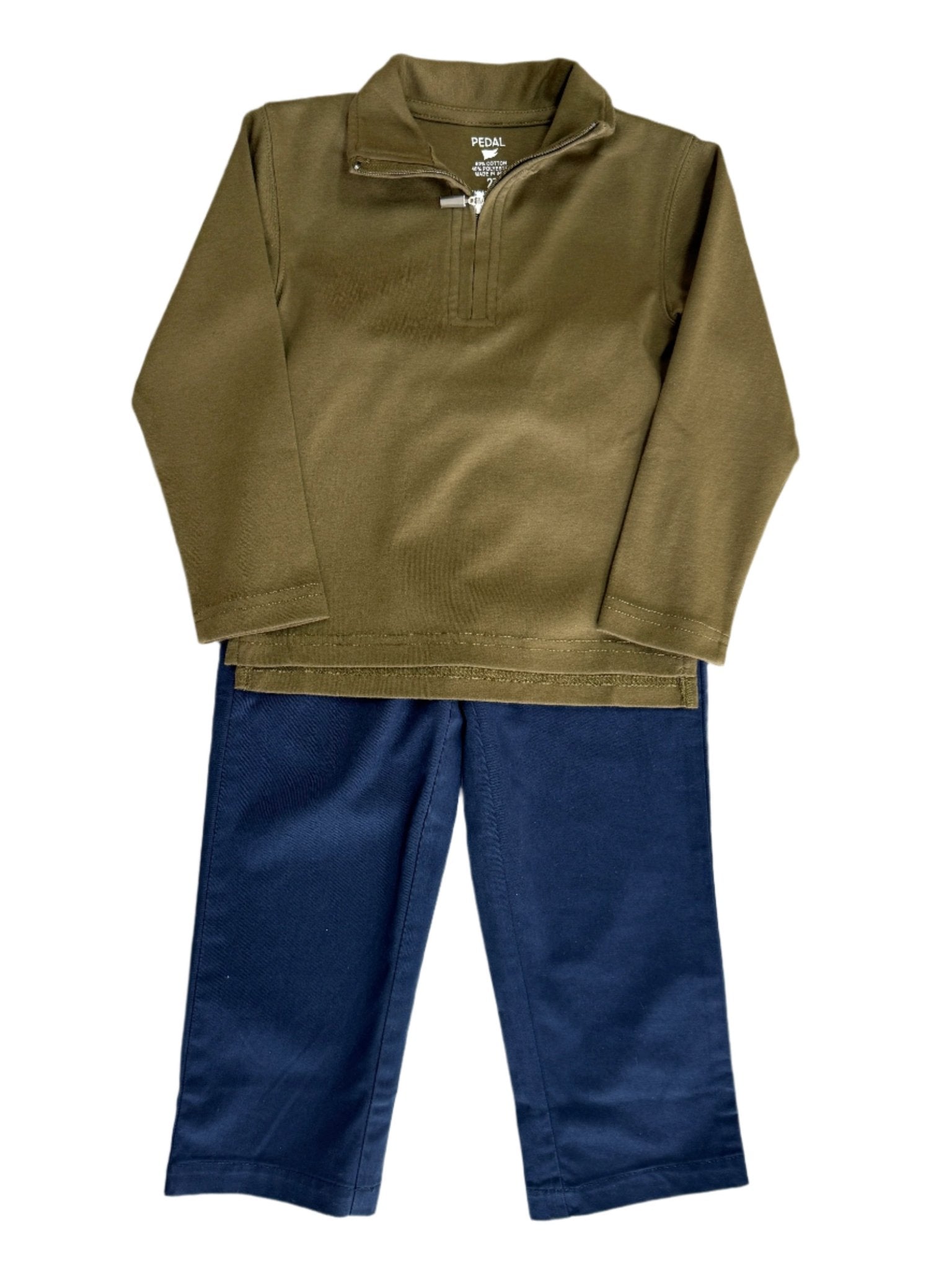 Boys Chino Pants - Navy Boys Pants Pedal Kidswear