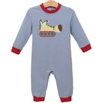 Boys Constructing Christmas Romper Boys Bubbles + Rompers Trotter Street Kids