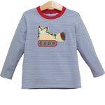 Boys Constructing Christmas Shirt Boys Shirts + Polos Trotter Street Kids
