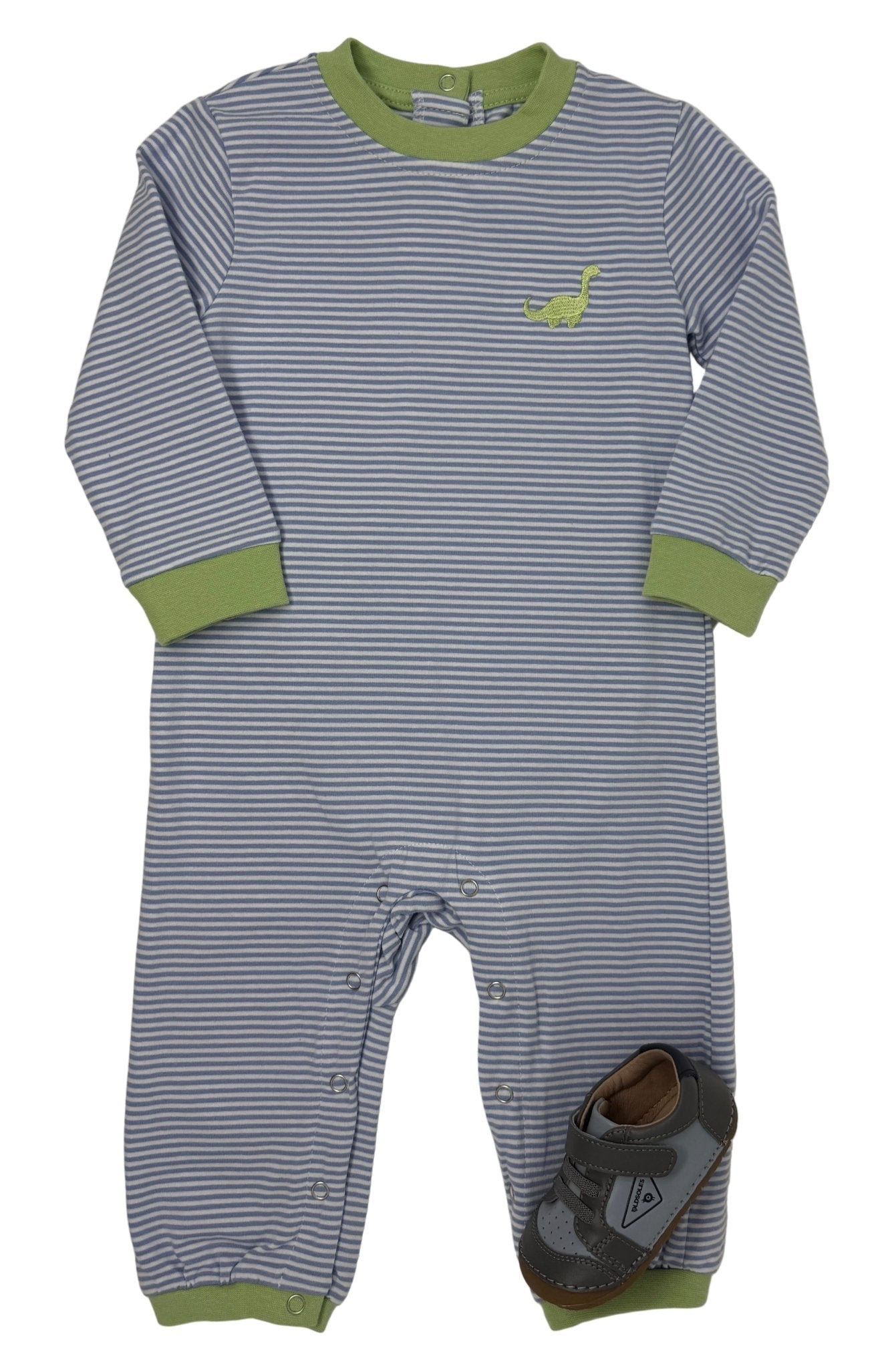 Boys Dinosaur Romper Boys Bubbles + Rompers Itsy Bitsy