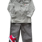 Boys Fishing Trio Polo Boys Shirts + Polos Trotter Street Kids