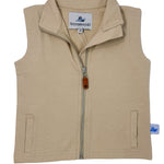 Boy's Knit Vest - Khaki Boys Outerwear Southbound