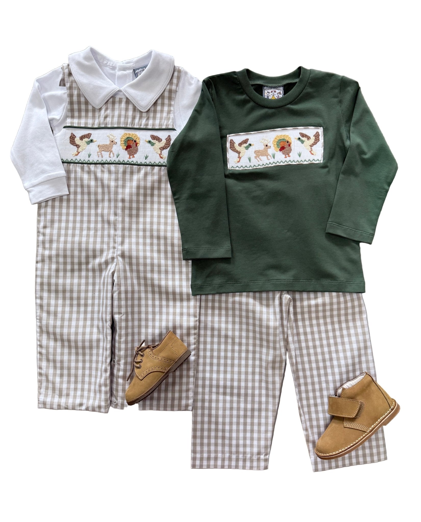 Boys Life Smocked Pants Set Boys Sets Three Sisters