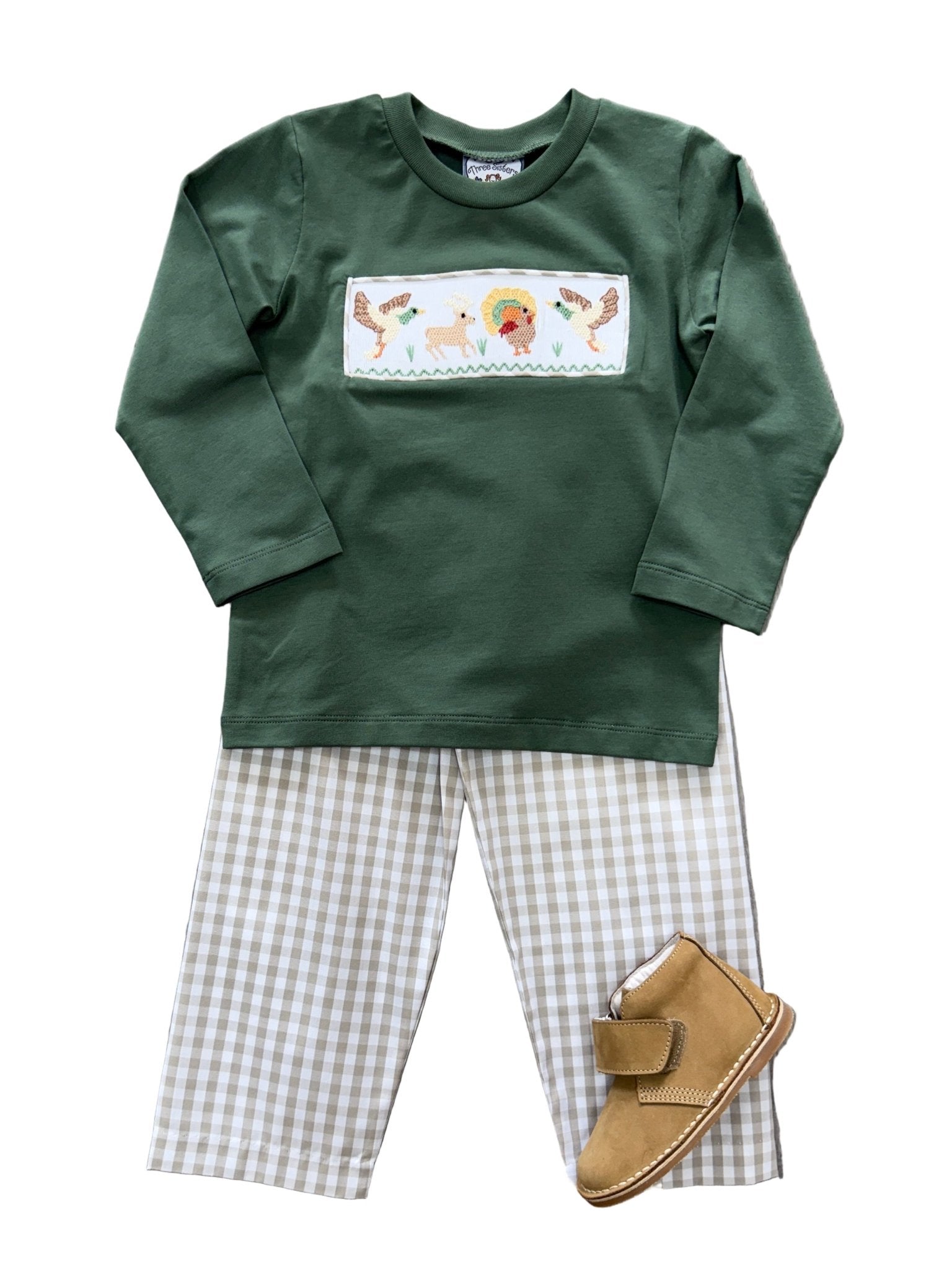 Boys Life Smocked Pants Set Boys Sets Three Sisters