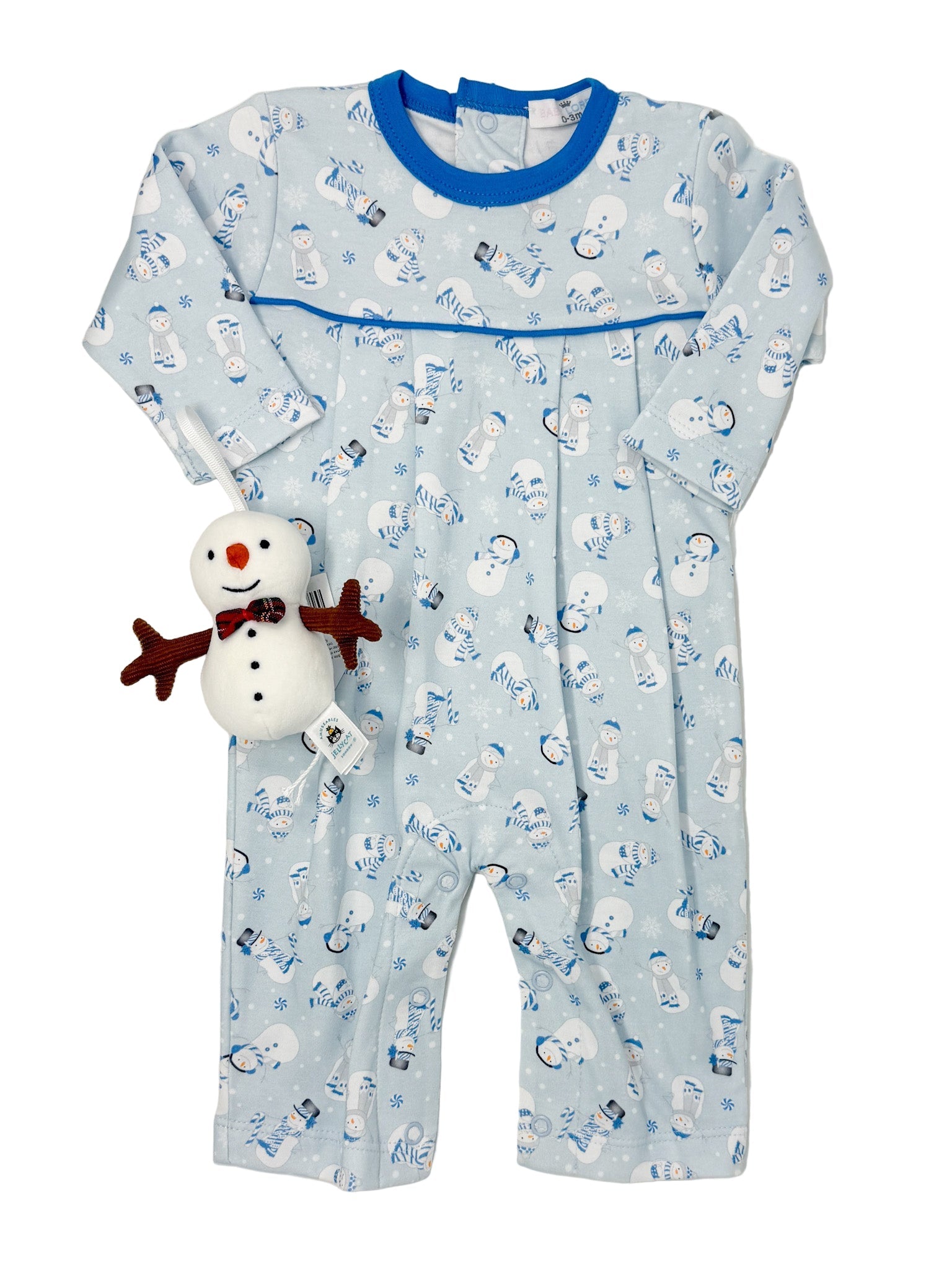 Boys Polar Pals Pima Romper Boys Bubbles + Rompers Baby Loren