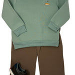 Boys Pullover - Fishing Rod Boys Sweaters + Sweatshirts Itsy Bitsy