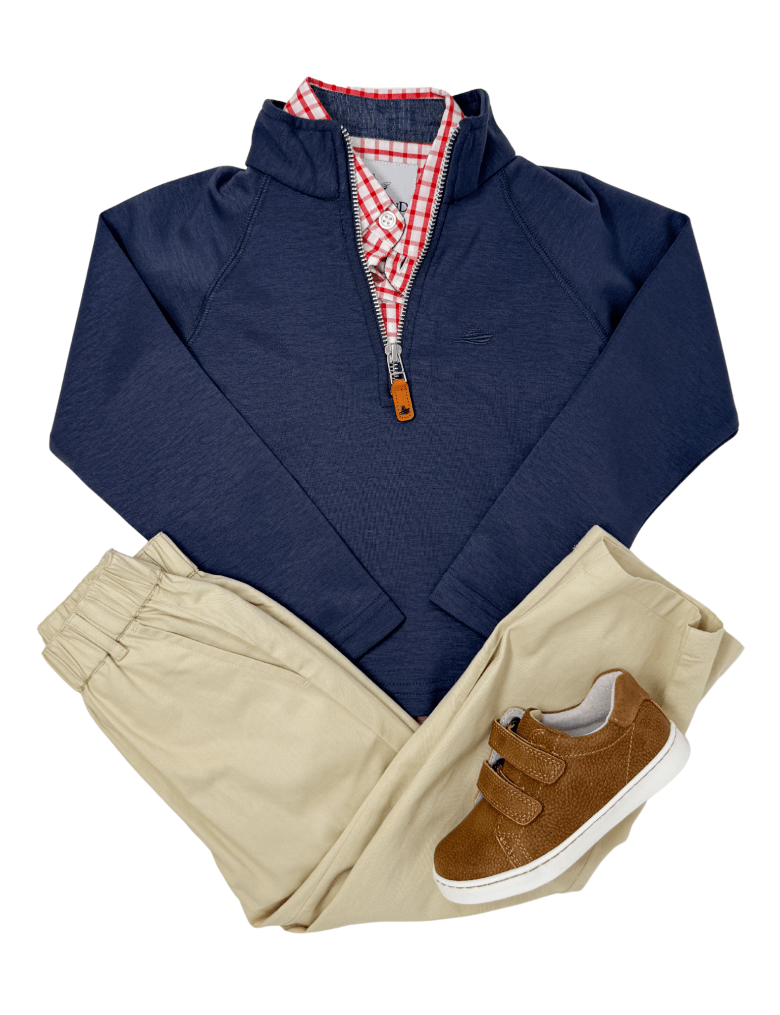 Boy's Pullover - Navy Boys Sweaters + Sweatshirts Southbound