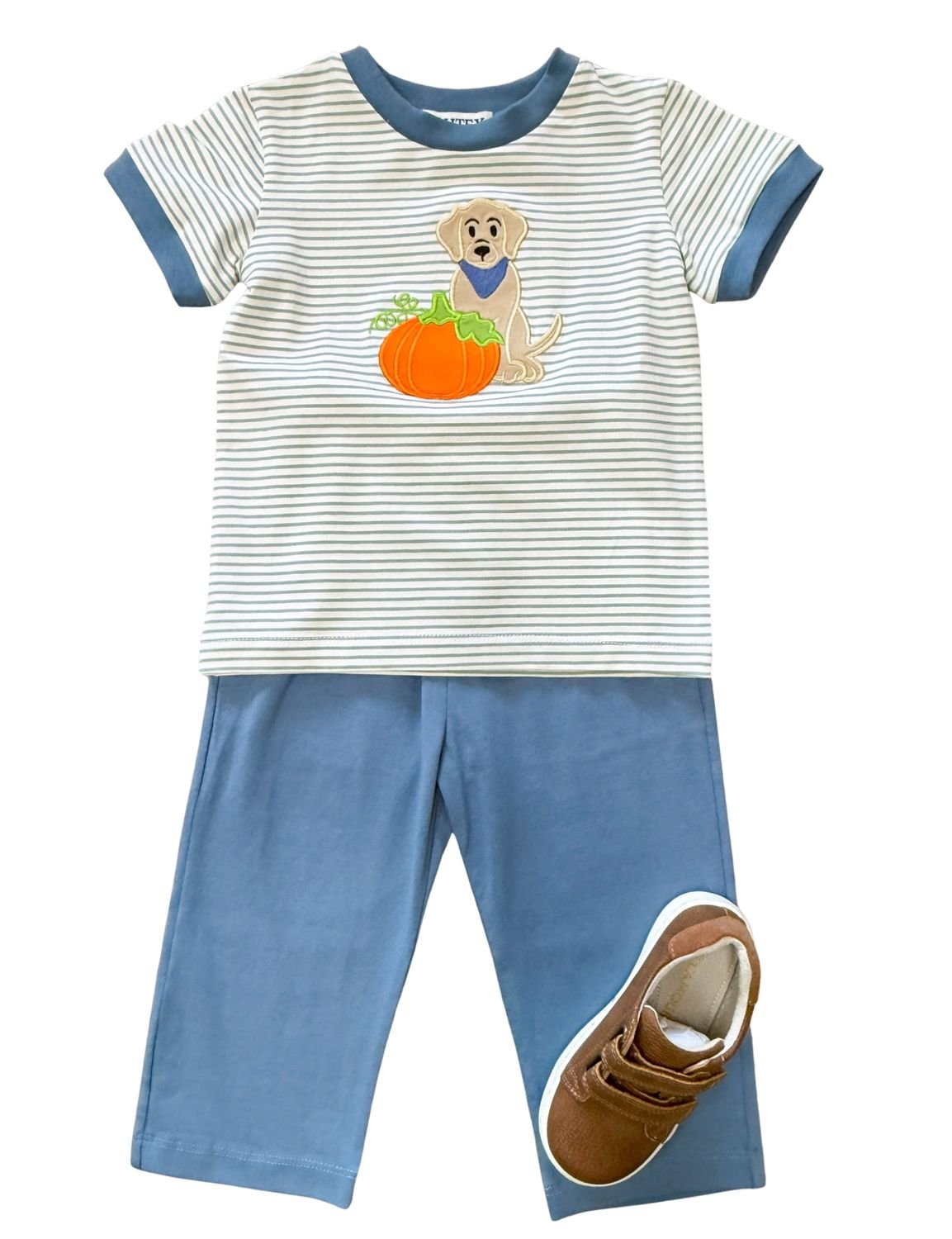 Boys Pumpkin Pant Set Boys Sets Ishtex
