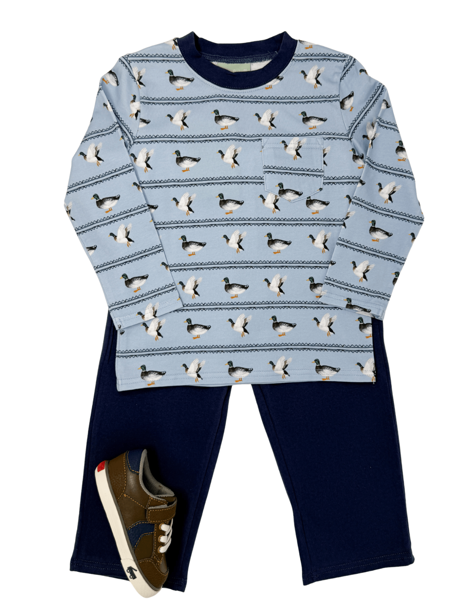 Boy's Set - Ducks Boys Sets Sage & Lilly