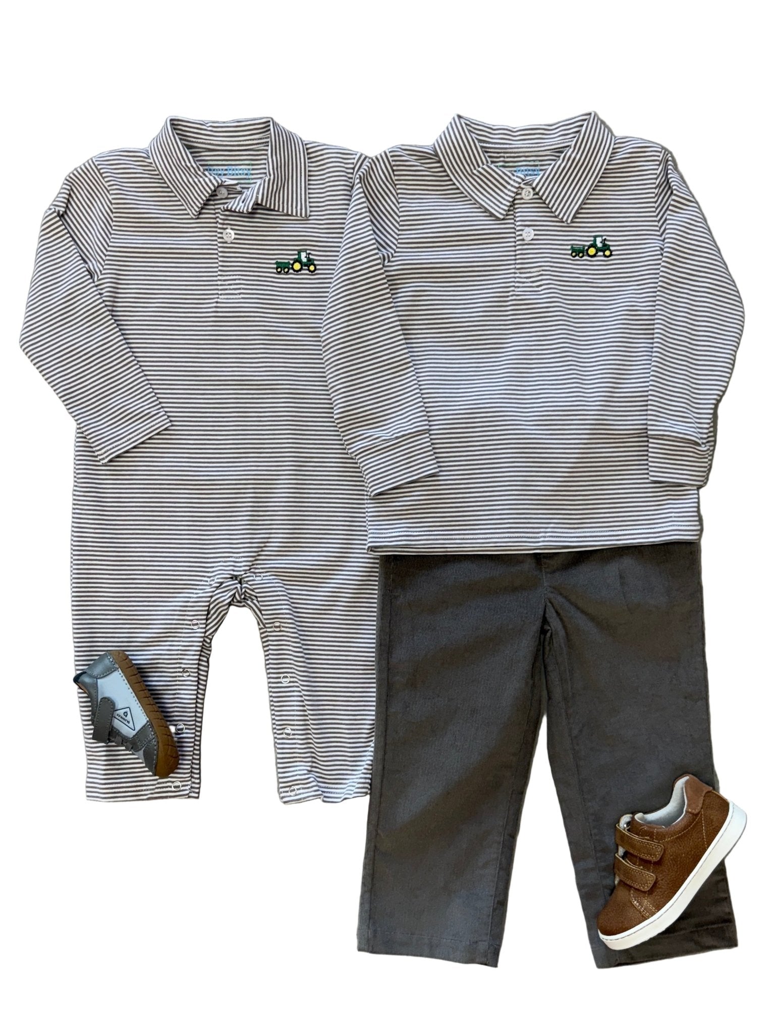 Boys Tractor Polo Boys Shirts + Polos Itsy Bitsy