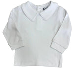 Boys White L/S Shirt Boys Shirts + Polos Three Sisters