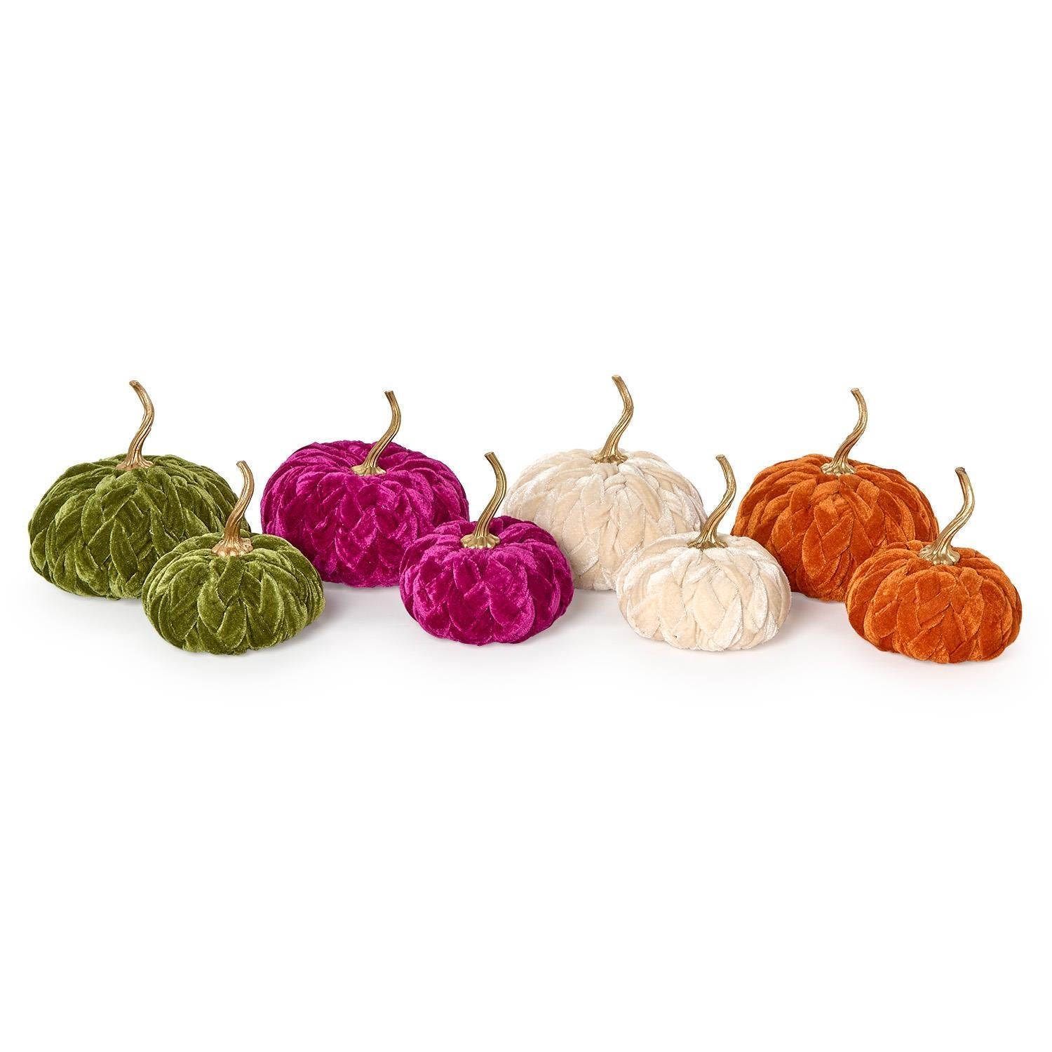 Braided Pumpkin Seasonal Two's Company