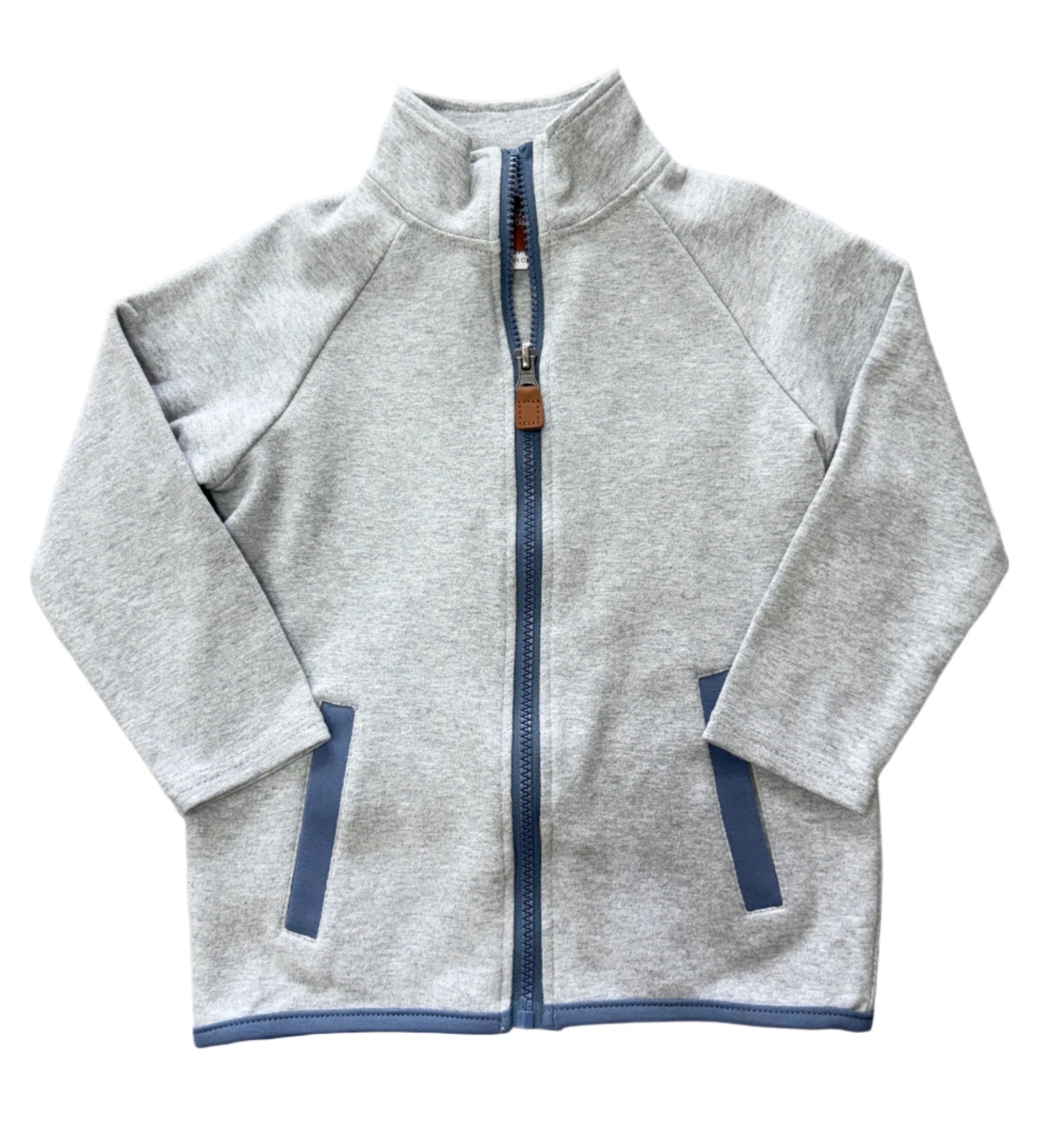 Braxton Jacket - Grey Boys Sweaters + Sweatshirts Millie Jay