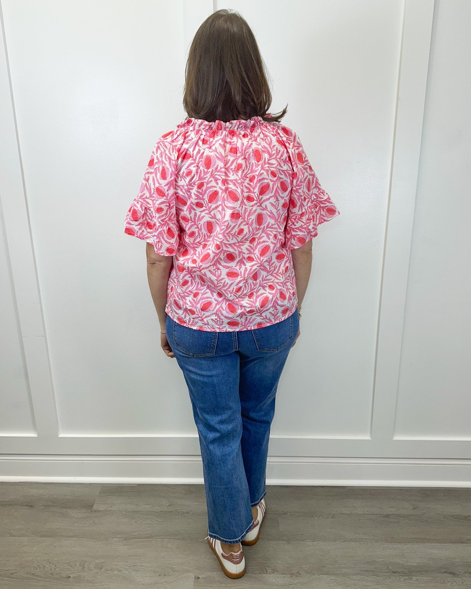 Bristol Blouse - Paradise Pink Tops Victoria Dunn Design