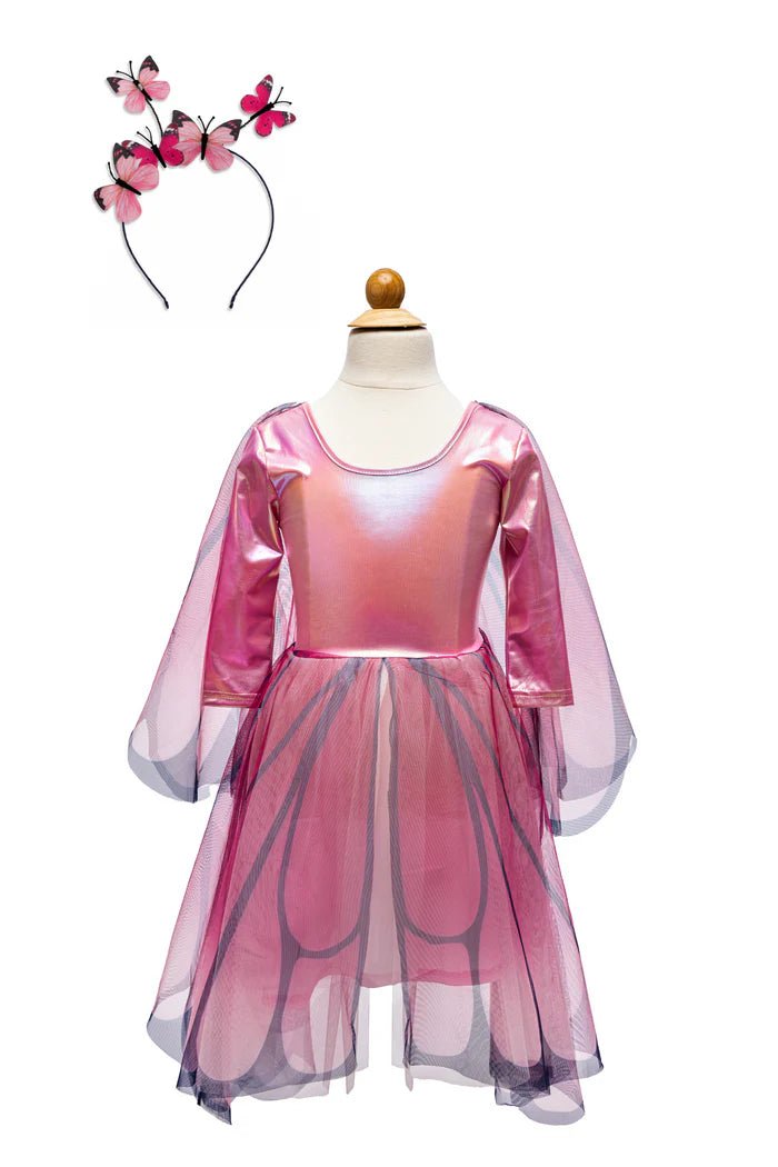 Butterfly Twirl Dress with Wings Kids Misc Accessories Great Pretenders