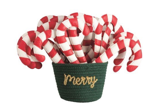 Candy Cane Ornament Seasonal Mudpie