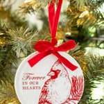 Cardinal Disc Ornament Seasonal Mudpie