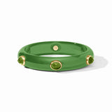 Carnaby Stone Bangle - Palmetto Green Bracelets Julie Vos