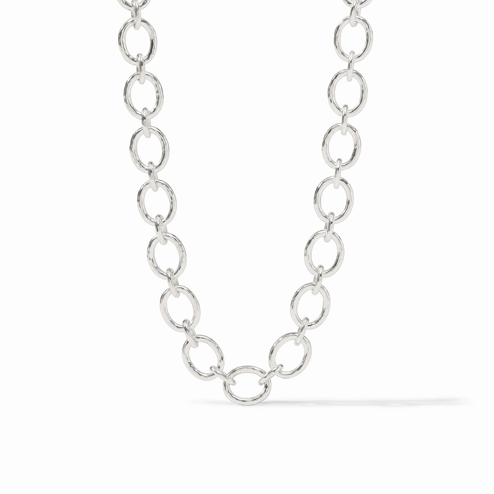 Catalina Demi Link Necklace - Silver - Sugar Babies Children's Boutique/Meg's Shoppe