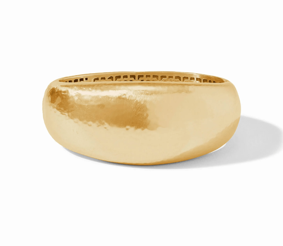 Catalina Statement Hinge Bangle - Gold Bracelets Julie Vos