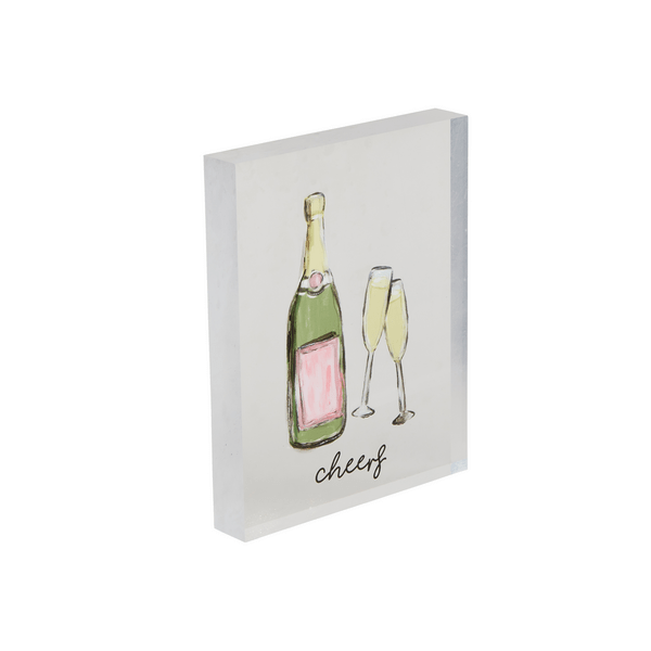 Cheers Acrylic Wedding Plaques Kitchen + Entertaining Mudpie