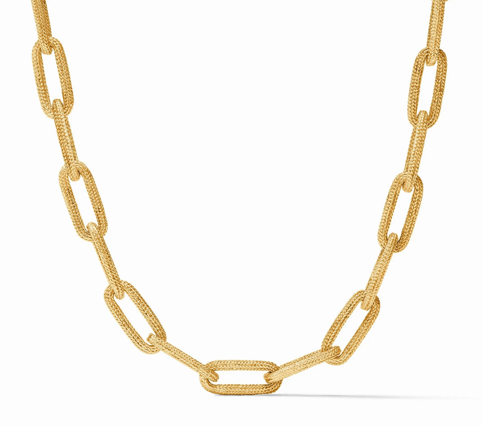 Cheval Paperclip Link Necklace - Gold Necklaces Julie Vos