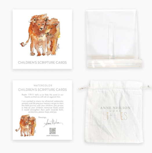 Children's Scripture Cards Baby Accessories Anne Neilson Home