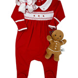 Chris and Eve's Classics Smocked Girl Footie Boys Outerwear Magnolia Baby