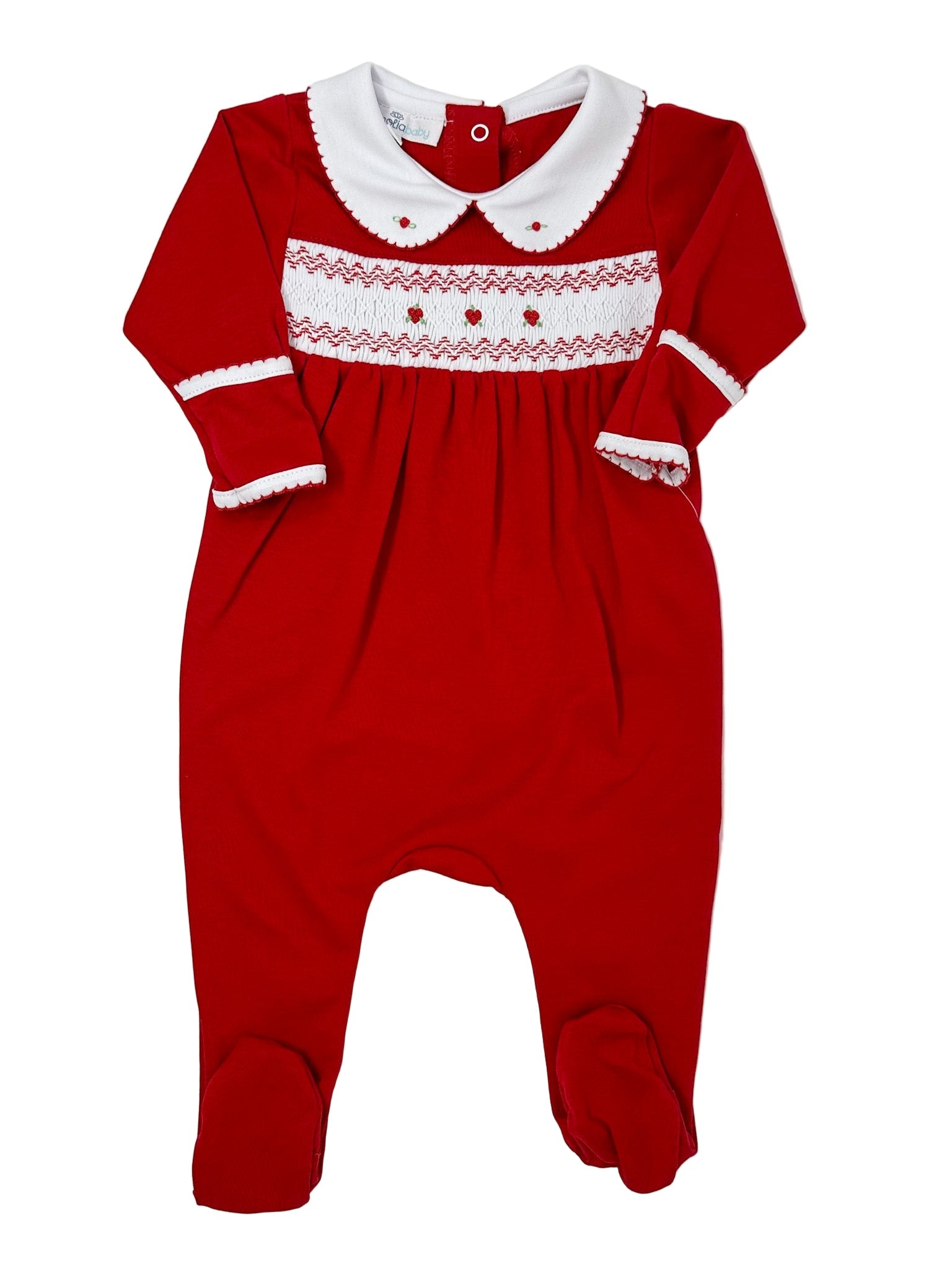 Chris and Eve's Classics Smocked Girl Footie Boys Outerwear Magnolia Baby