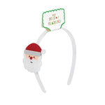 Christmas Acrylic Headbands - Assorted Seasonal Mudpie Red Santa