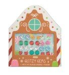 Christmas Glitzy Gems Sticker Earrings Seasonal Mudpie Gingerbread
