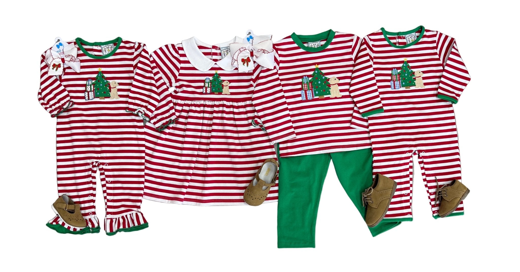 Christmas Morning Boys Romper Boys Bubbles + Rompers Three Sisters