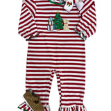 Christmas Morning Girls Romper Girls Bubbles + Rompers Three Sisters