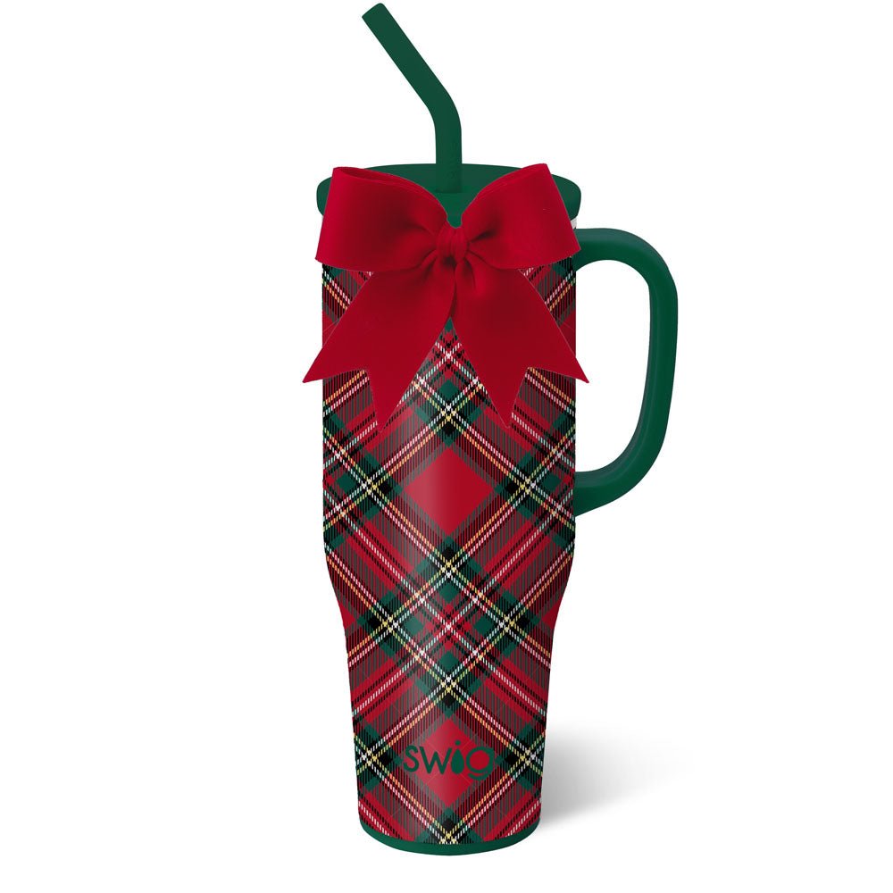 Christmas Plaid Mega Mug 40 oz Kitchen + Entertaining Swig