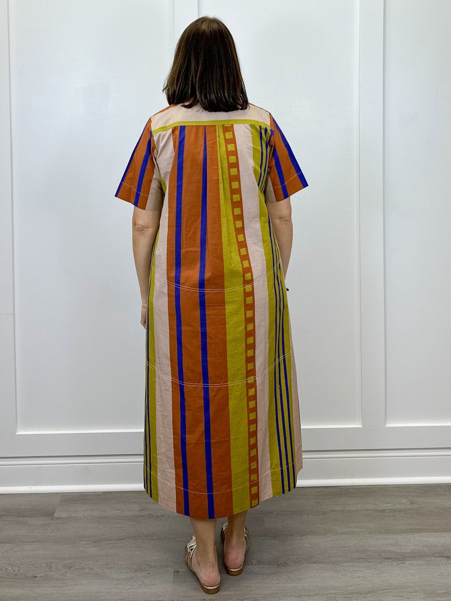 City Dress - Maple Stripes Long Dresses Livro