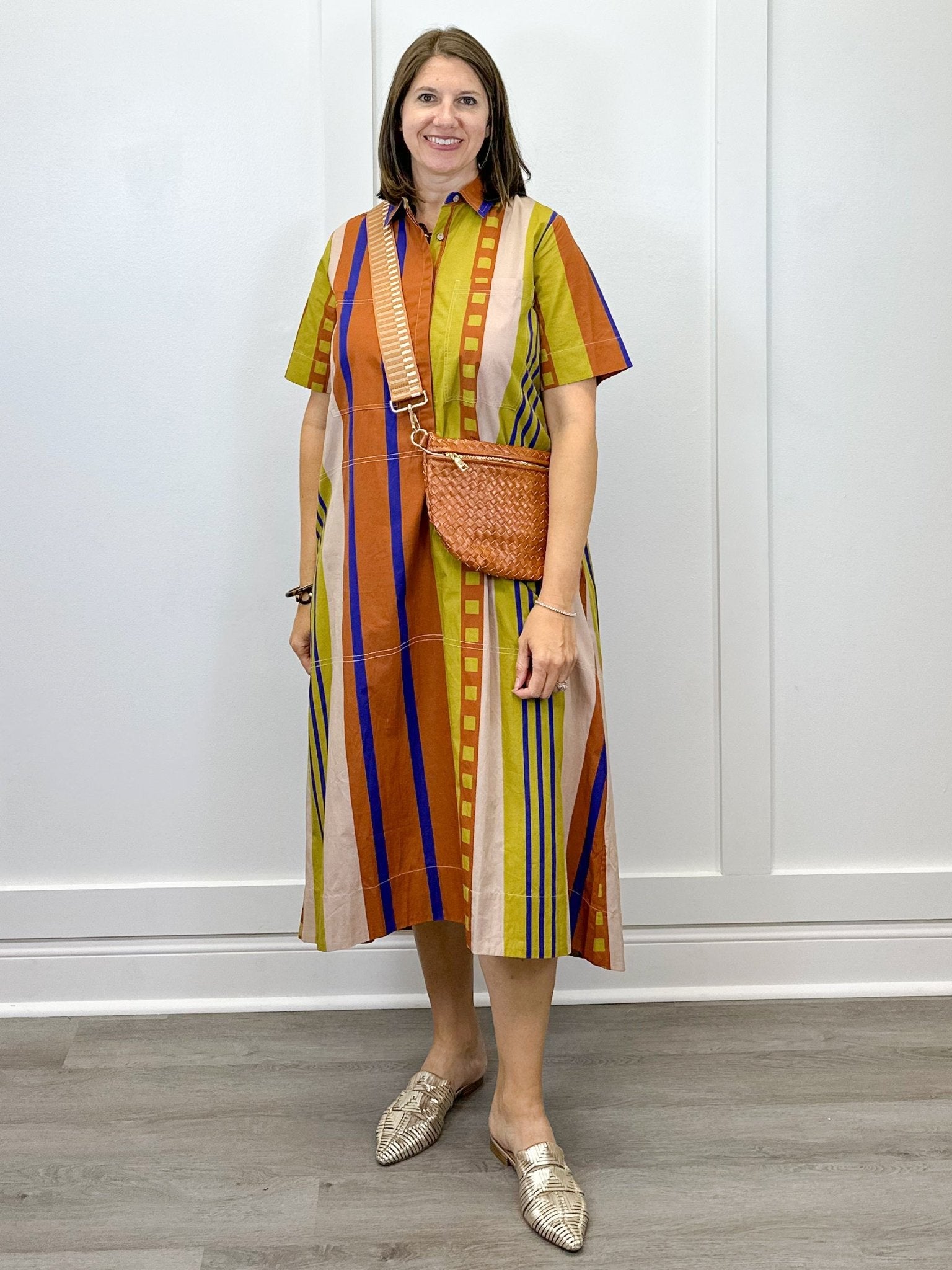 City Dress - Maple Stripes Long Dresses Livro