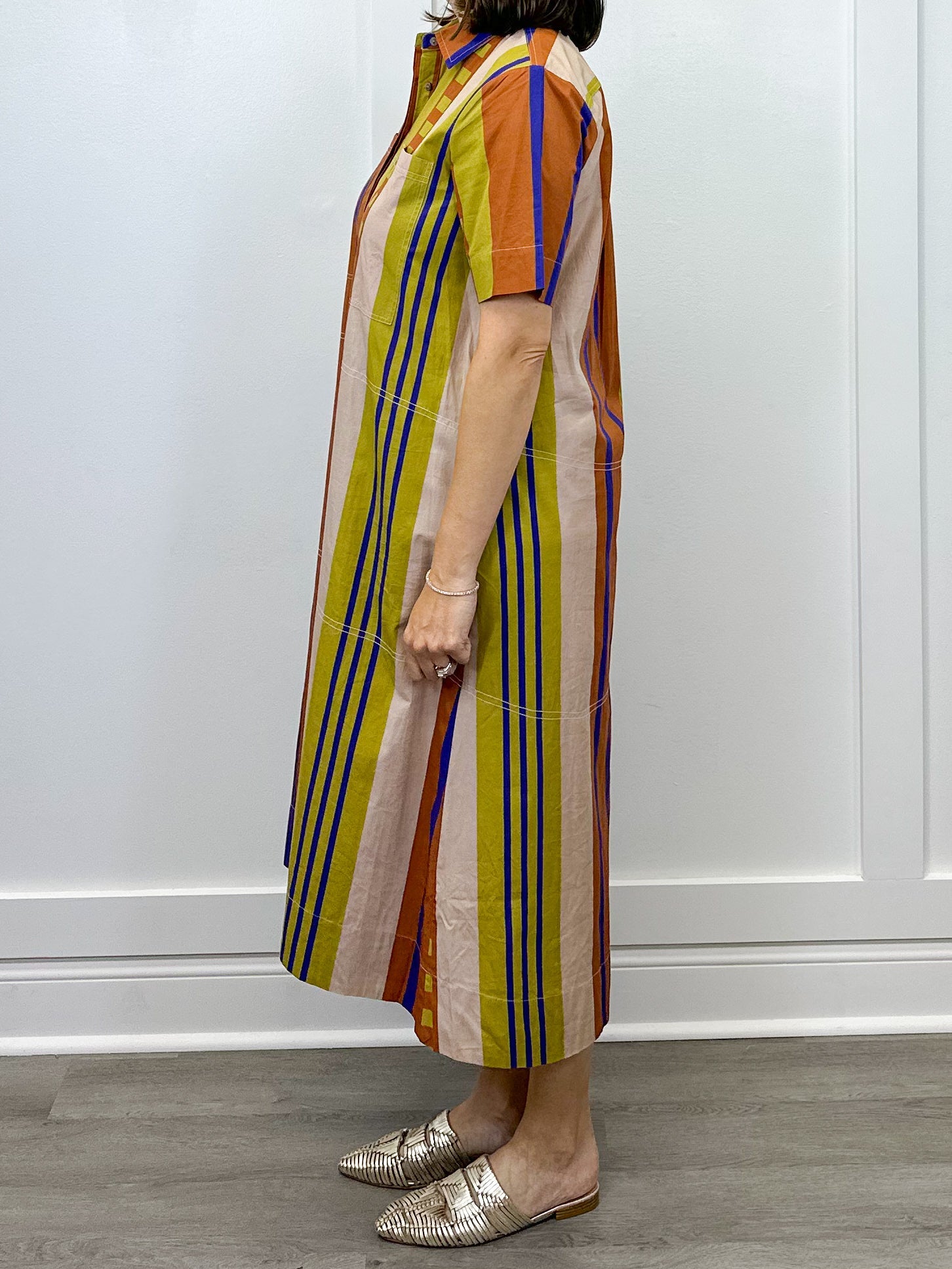 City Dress - Maple Stripes Long Dresses Livro