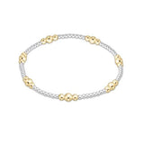 Classic Purpose 4mm Bead Bracelet - Mixed Metal Bracelets enewton