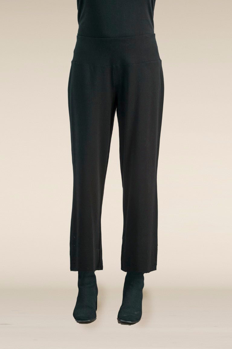 Core Travel Solid Flood Pant - Black Pants Habitat