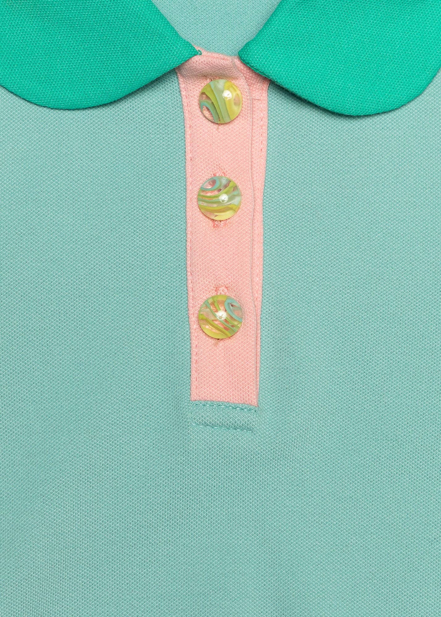 Country Club Dress - Aqua Mix Girls Play Dresses Finding Foxtale
