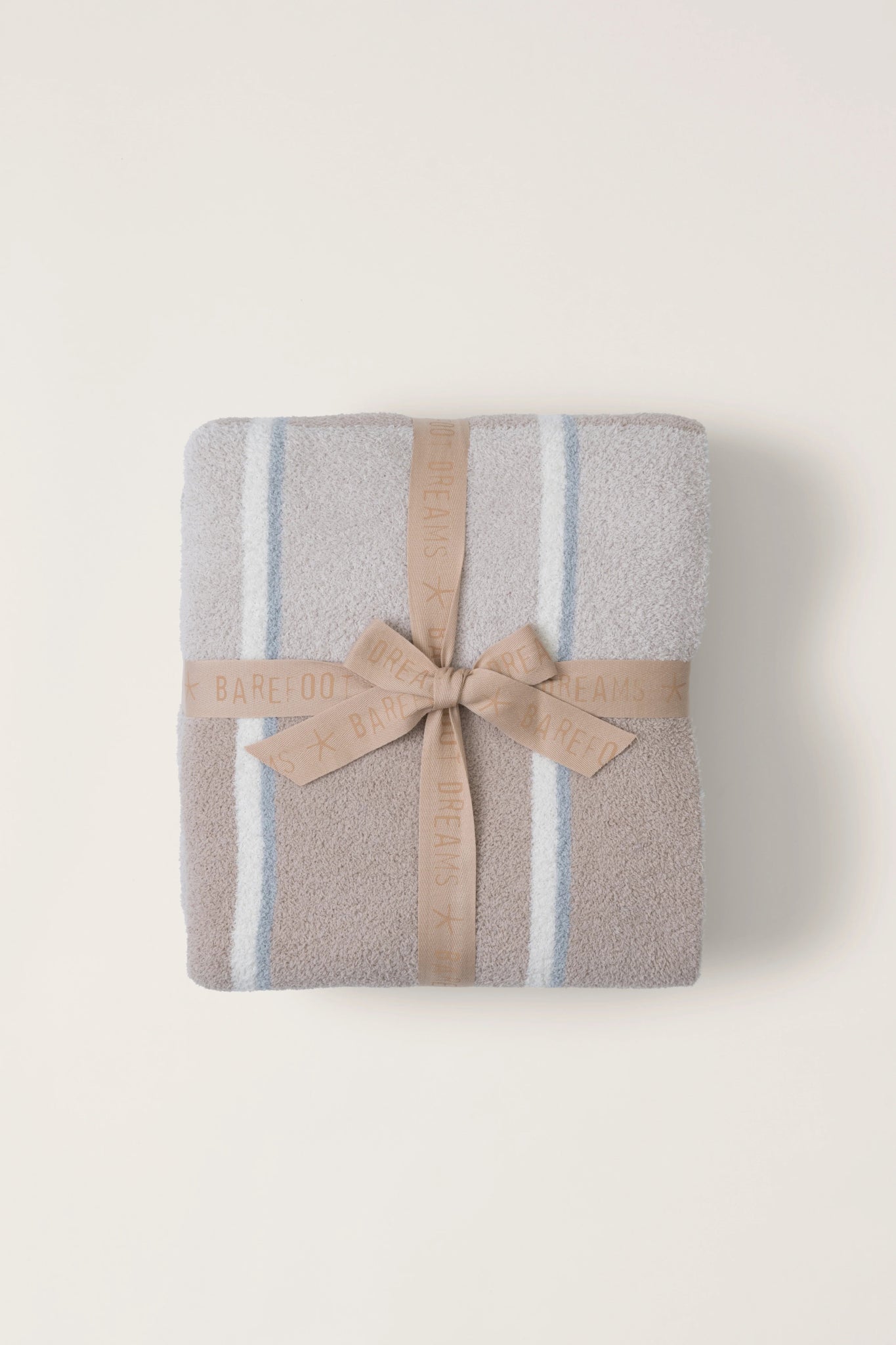 Cozychic Accent Stripe Throw - Stone Multi Textiles Barefoot Dreams