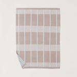 Cozychic Accent Stripe Throw - Stone Multi Textiles Barefoot Dreams