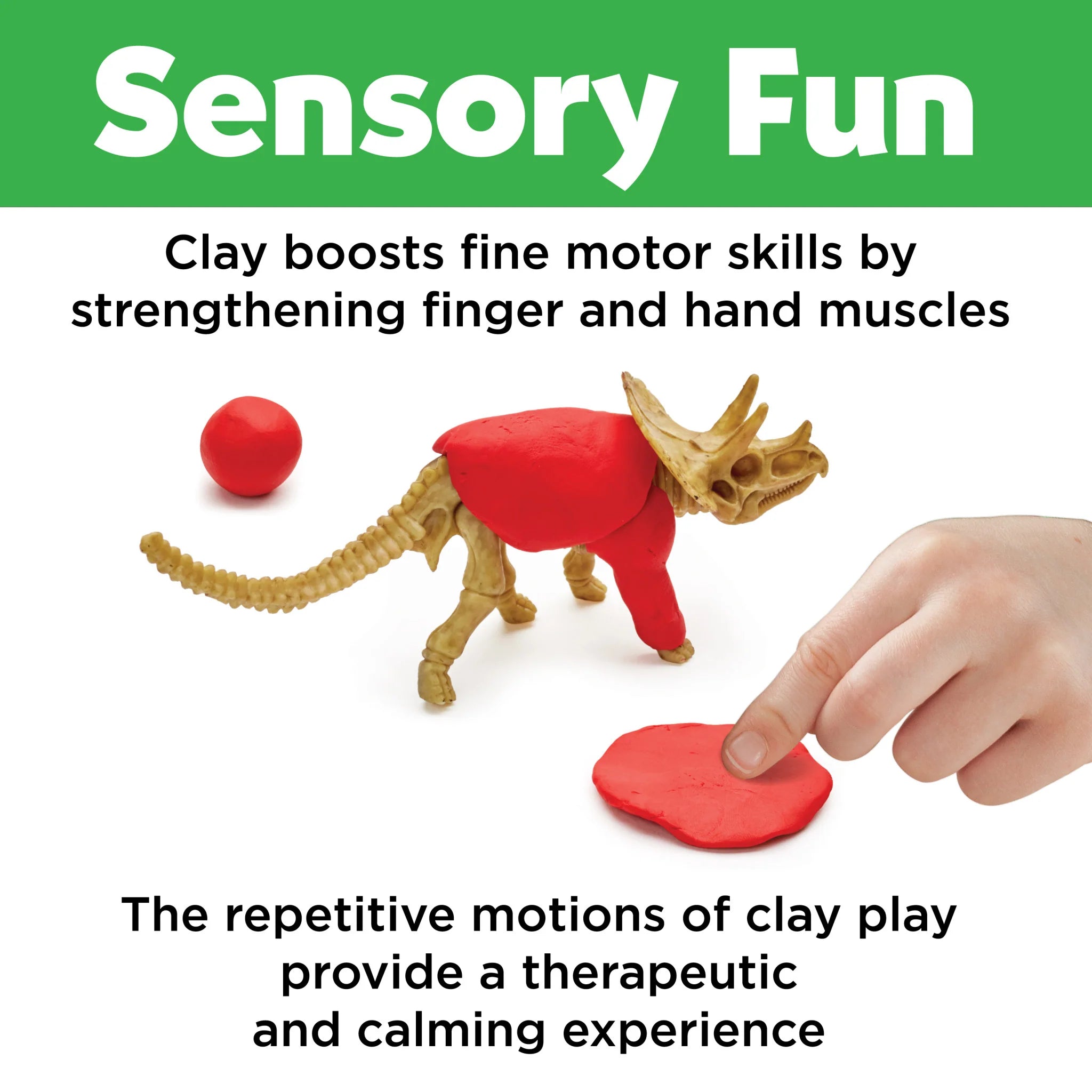Create w/ Clay Dinosaurs Toys Faber Castell