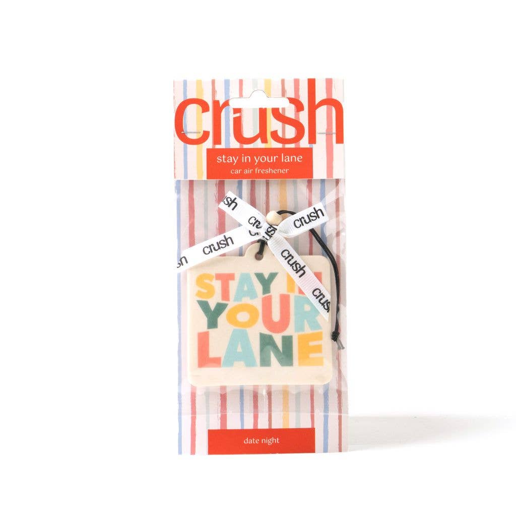 Crush Stay In Your Lane Car Air Freshener Diffusers DM Merchandising Stay In Your Lane