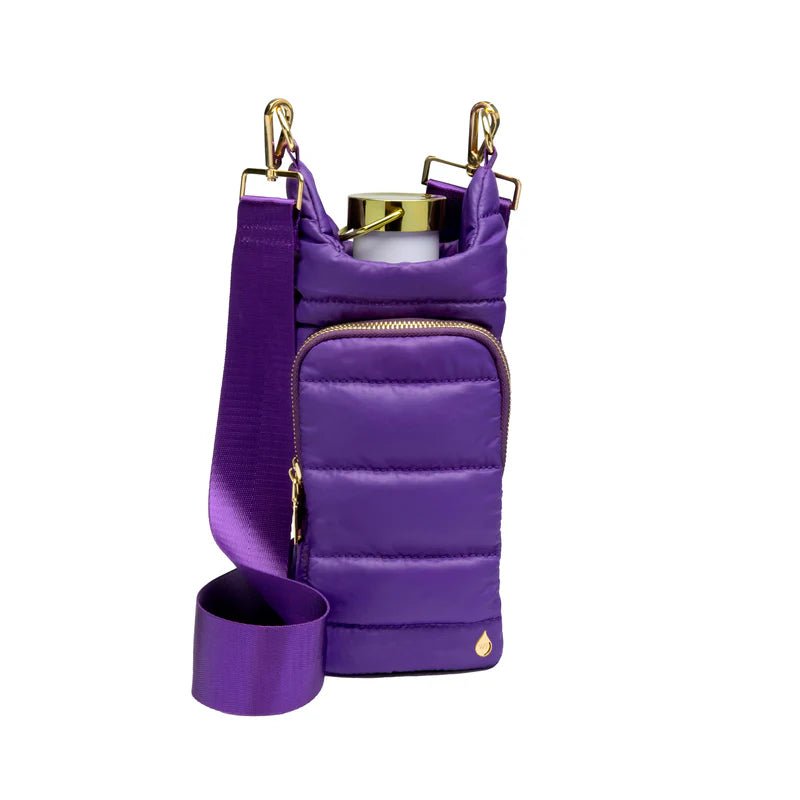 Deep Violet Matte HydroBag w/ Matching Solid Strap Purses + Totes WanderFull